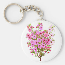 Waxflower Bouquet Keychain