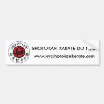 Way Of Life Shotokan Bumper Sticker