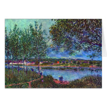 Way of the Old Ferry by Alfred Sisley