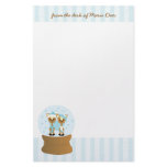 Wayne and Marie Deer stationery