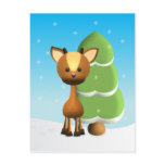 Wayne Deer in the Snow