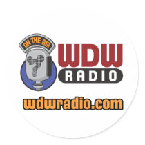 WDW Radio Logo Gear Sticker