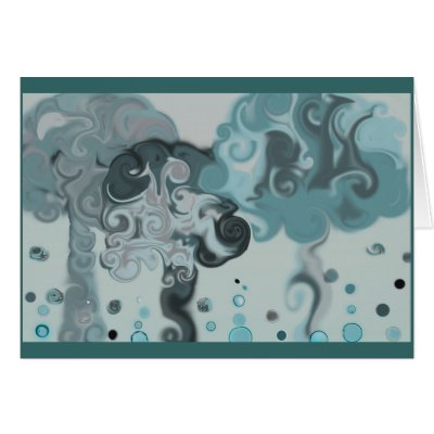 "We 3" Trees Card by MyOtherPlanet