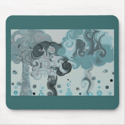 "We 3" Trees Mouse Mat by MyOtherPlanet