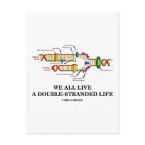 We All Live A Double-Stranded Life (DNA Humour)