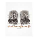 We All Live A Reflective Life (Wonderland) Letterhead