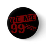 We Are 99% Political buttons