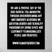 We are a diverse, out of the box, radical colla... posters