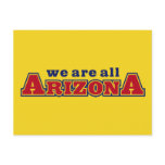 We Are All Arizona postcards