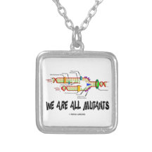 We Are All Mutants (DNA Replication) Necklaces