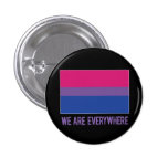 We Are Everywhere button (bisexual)