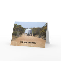 We are moving! card