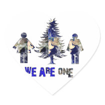 We Are One Sticker