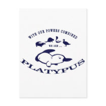 We are Platypus Post Card