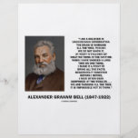 We Are Thinking All The Time Impossible Not Think Custom Flyer