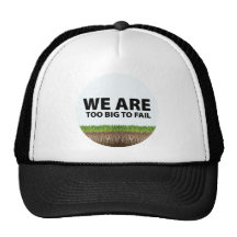 WE ARE Too Big To Fail - Occupy Wall Street Design Mesh Hat