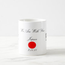We Are With You, Japan Mugs