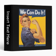 We Can Do It World War 2 3 Ring Binder