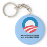 We can't fix the economy until we fix health care keychains