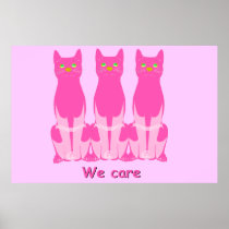 We care poster