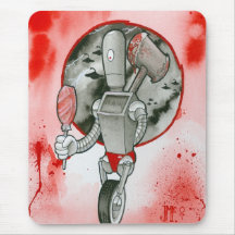 "We come in peace..." Mouse Pads