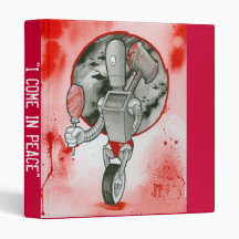"We come in peace..." Vinyl Binders