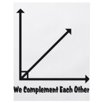 we complement each other flyers