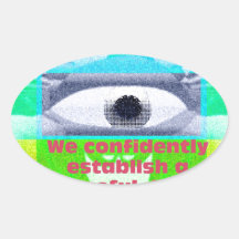 We confidently establish a purposeful direction sticker