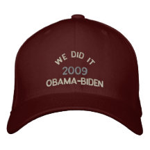 We Did It! Embroidered Hats