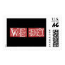 We Do  Black And Red - Customized Stamp