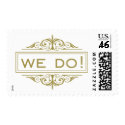 We Do! Flourished Postage postage