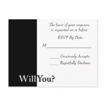 We Do Wedding RSVP Card Postcards