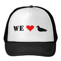 We Dove De Duif Mesh Hats