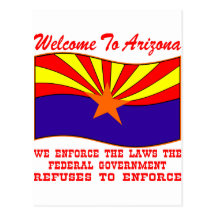 We Enforce The Laws the Federal Government Won't Post Card