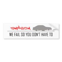 we_fail bumper sticker