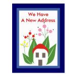 We Have A New Address Postcards