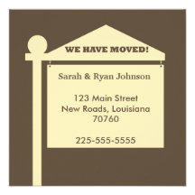We Have Moved Custom Invite
