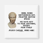 We Have Not To Fear Anything, Except Fear Itself Refrigerator Magnet