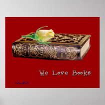 We Love Books 1 Posters