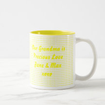 We Love Grandma Coffee Mugs