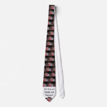 We love you Daddy and Grandpa! Custom Tie