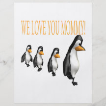 We Love You Mommy Custom Flyer