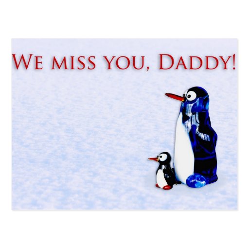 9 11 Song I Miss You Daddy We miss you, Daddy Postcard | Zazzle