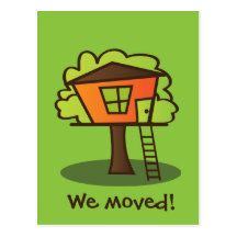 We Moved to a Playhouse! Post Card
