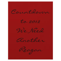We Need Another Reagan Letterhead Design