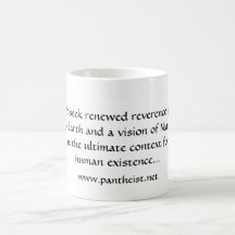 We seek renewed reverence ...Mug