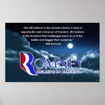 We Still Believe Poster - Romney 2012
