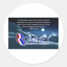 "We Still Believe..." - Romney 2012 Stickers