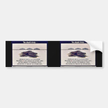 We Stupid Droop Bumper Stickers