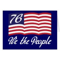 We The People '76 Card